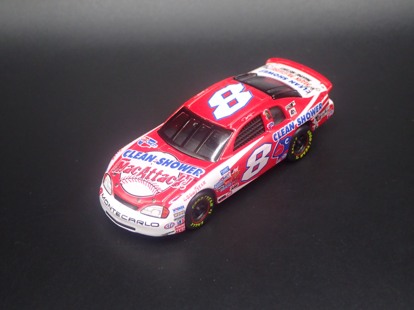 1999 CHEVY MONTE CARLO #8 BOBBY HILLIN JR NASCAR 1:64 SCALE DIECAST MODEL CAR