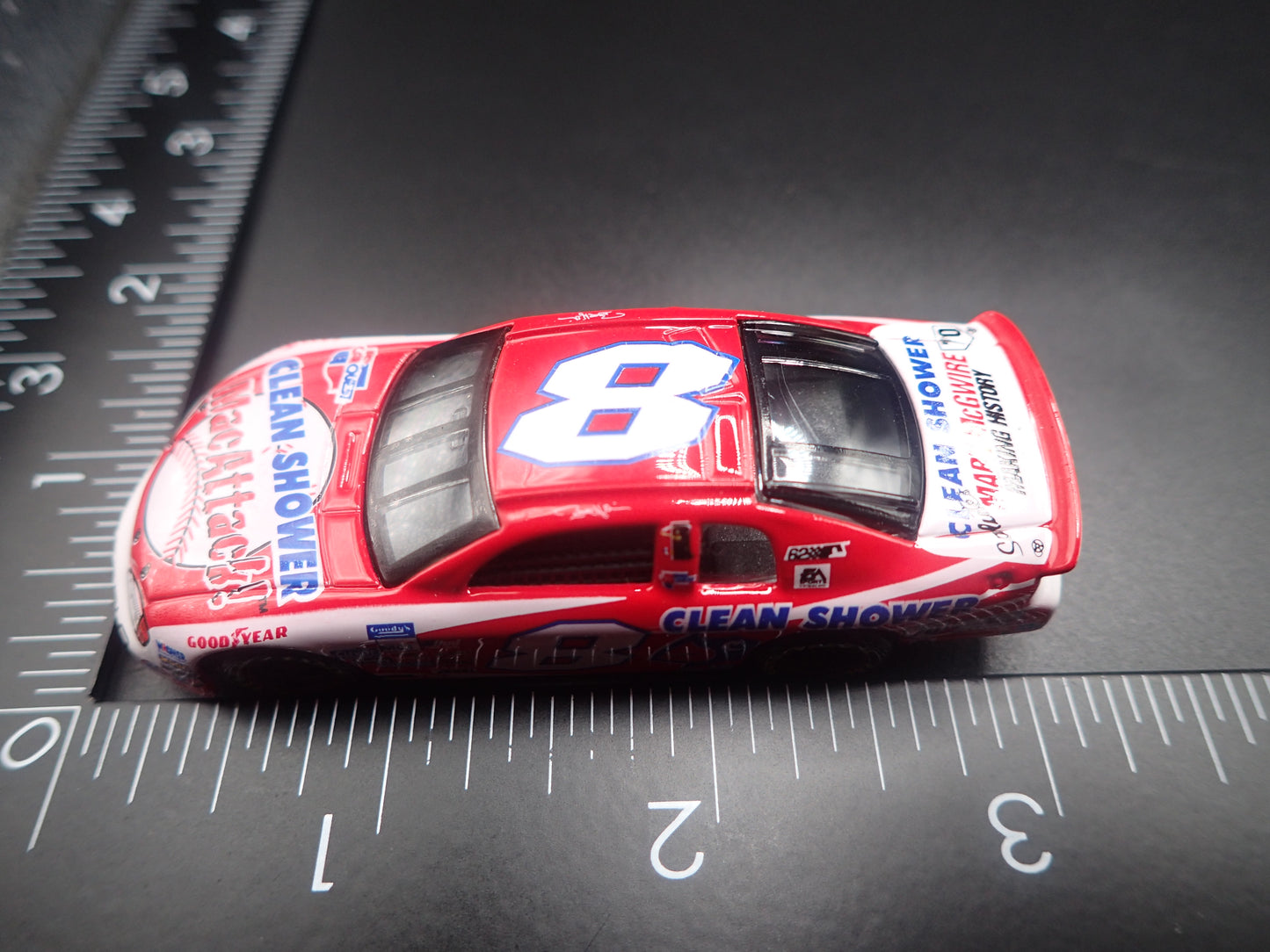1999 CHEVY MONTE CARLO #8 BOBBY HILLIN JR NASCAR 1:64 SCALE DIECAST MODEL CAR