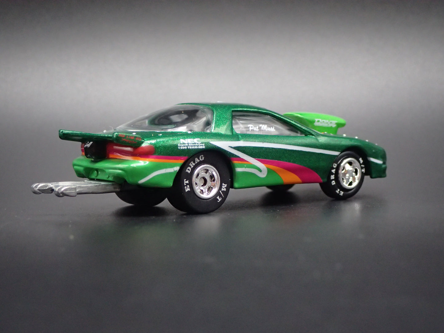 PONTIAC STOCK FIREBIRD PAT MUSI OUTLAW NHRA 1:64 SCALE DIORAMA DIECAST MODEL CAR