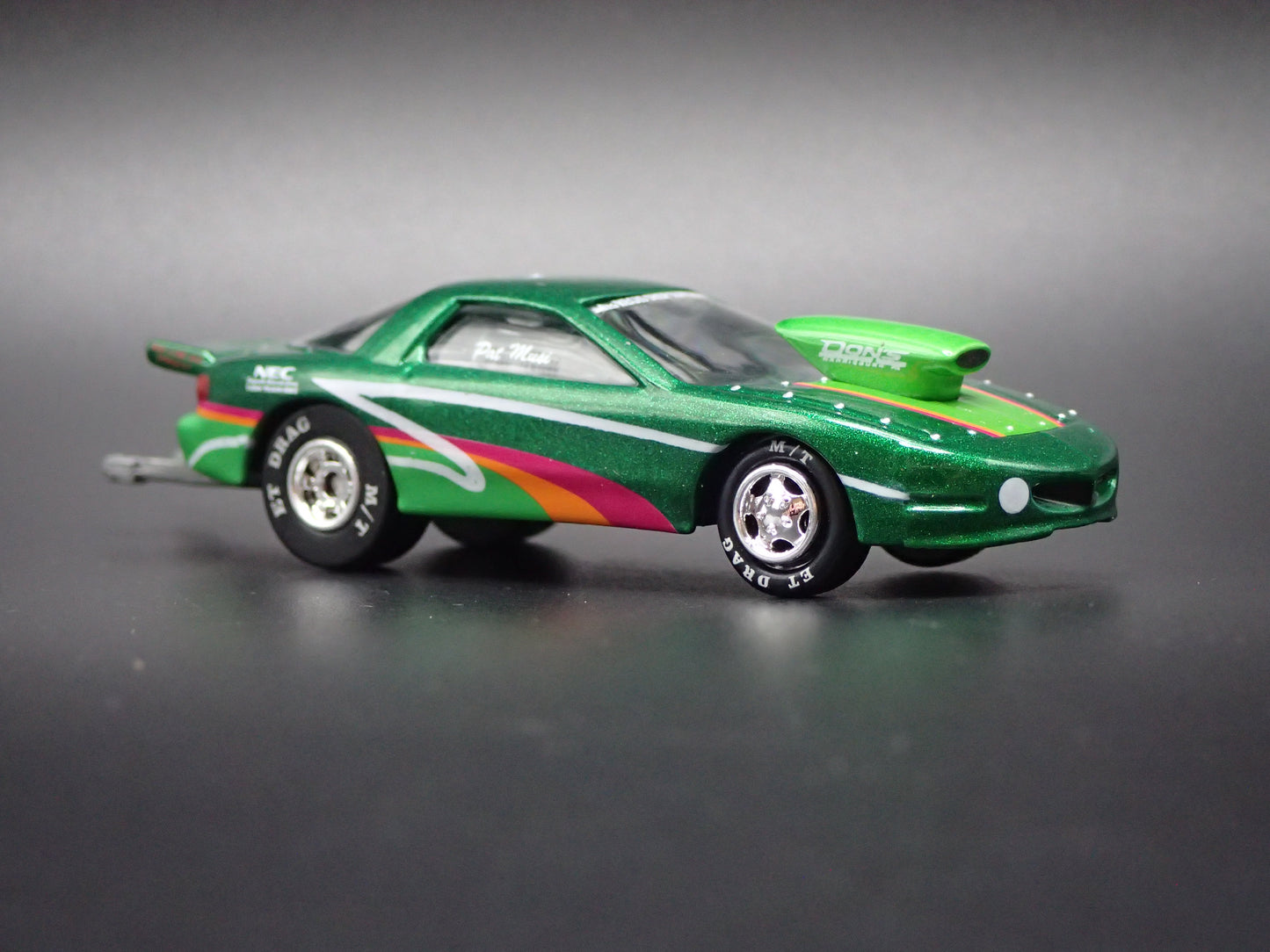 PONTIAC STOCK FIREBIRD PAT MUSI OUTLAW NHRA 1:64 SCALE DIORAMA DIECAST MODEL CAR