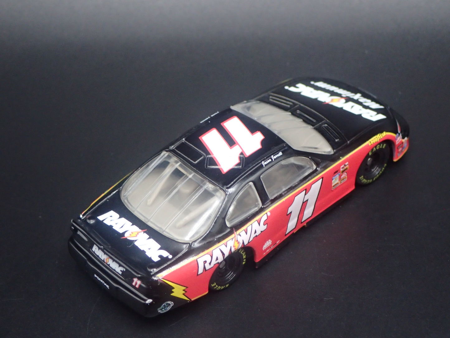 1999 99 PONTIAC GRAND PRIX 11 JASON JARRETT RAYOVAC NASCAR 1:64 DIECAST MODEL CAR