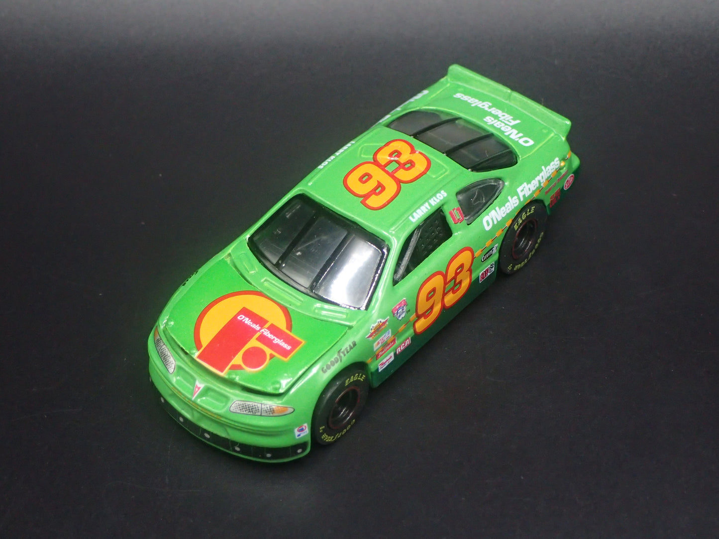 1998 98 PONTIAC GRAND PRIX 93 LARRY KLOS NASCAR 1:64 SCALE DIECAST MODEL CAR