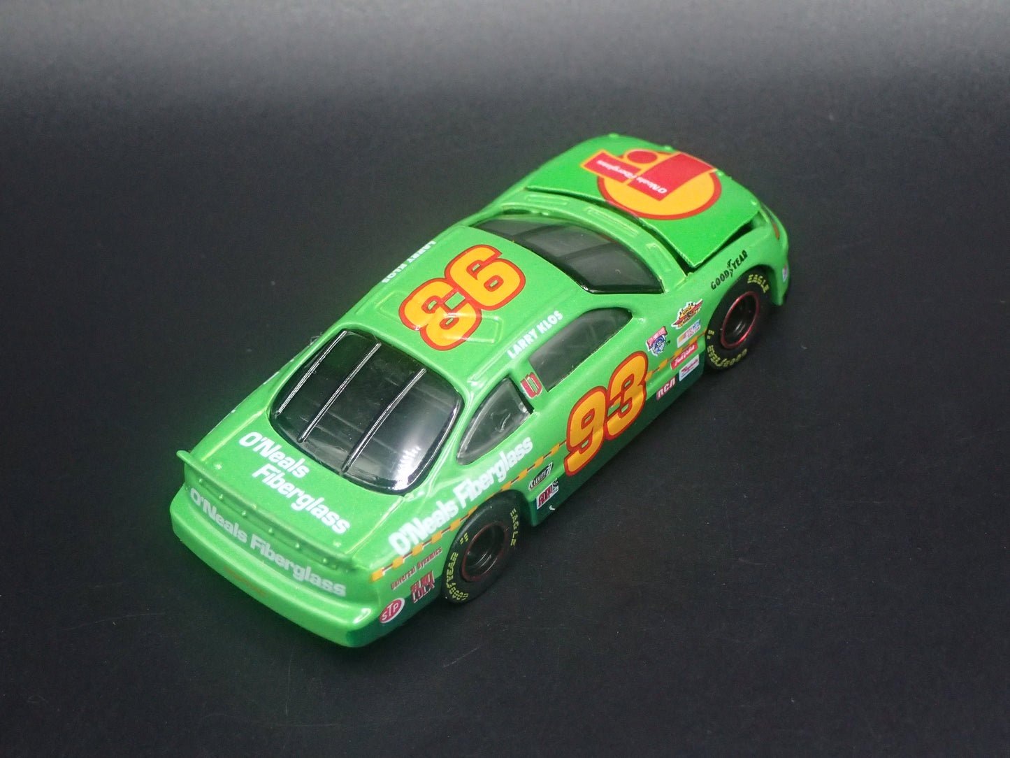1998 98 PONTIAC GRAND PRIX 93 LARRY KLOS NASCAR 1:64 SCALE DIECAST MODEL CAR