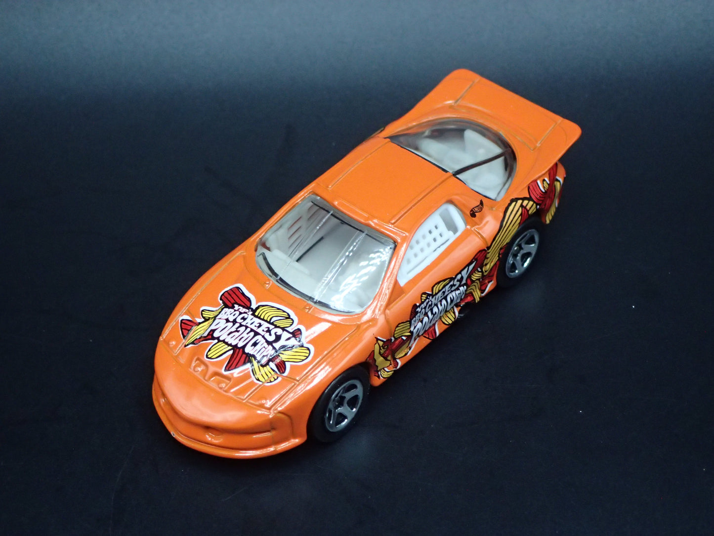 PONTIAC FIREBIRD IROC ORANGE 1:64 SCALE COLLECTIBLE DIORAMA DIECAST MODEL CAR