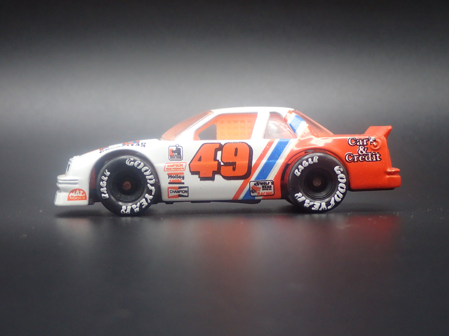 1992 92 CHEVY CHEVROLET LUMINA 49 ED FERREE NASCAR 1:64 SCALE DIECAST CAR