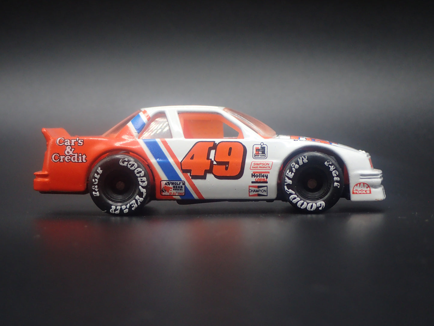 1992 92 CHEVY CHEVROLET LUMINA 49 ED FERREE NASCAR 1:64 SCALE DIECAST CAR