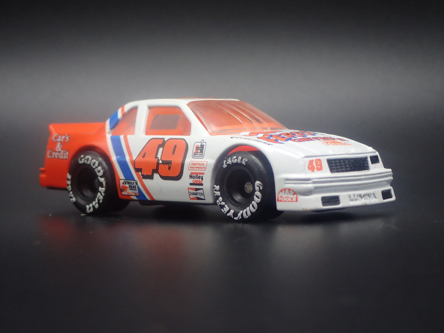 1992 92 CHEVY CHEVROLET LUMINA 49 ED FERREE NASCAR 1:64 SCALE DIECAST CAR