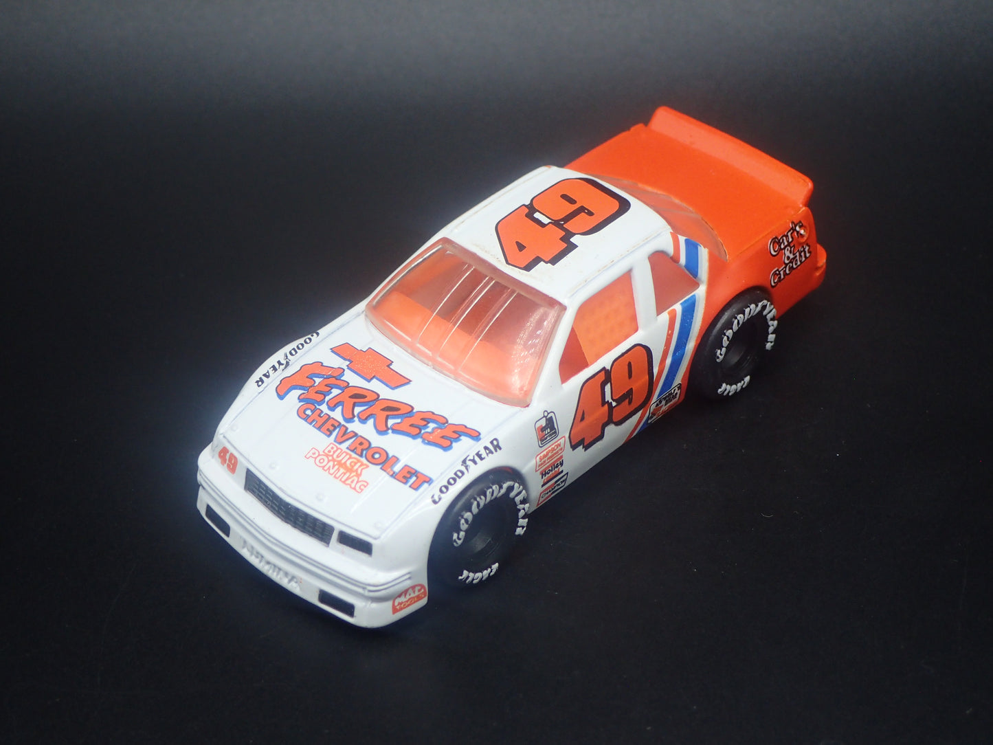 1992 92 CHEVY CHEVROLET LUMINA 49 ED FERREE NASCAR 1:64 SCALE DIECAST CAR