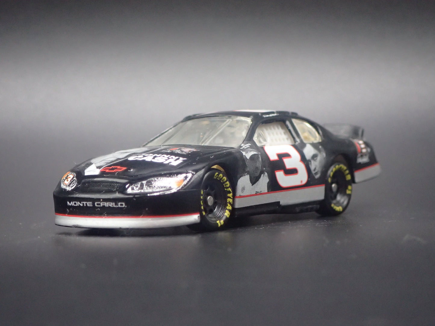 CHEVROLET MONTE CARLO 3 DALE EARNHARDT JOHNNY CASH NASCAR 1:64 SCALE DIECAST MODEL CAR