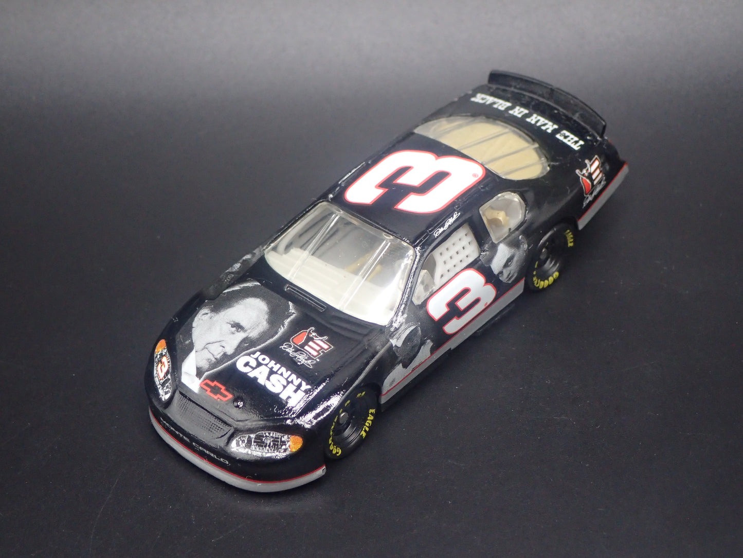 CHEVROLET MONTE CARLO 3 DALE EARNHARDT JOHNNY CASH NASCAR 1:64 SCALE DIECAST MODEL CAR