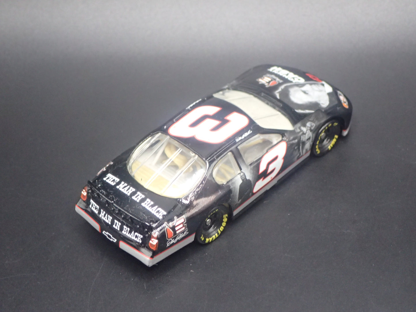 CHEVROLET MONTE CARLO 3 DALE EARNHARDT JOHNNY CASH NASCAR 1:64 SCALE DIECAST MODEL CAR