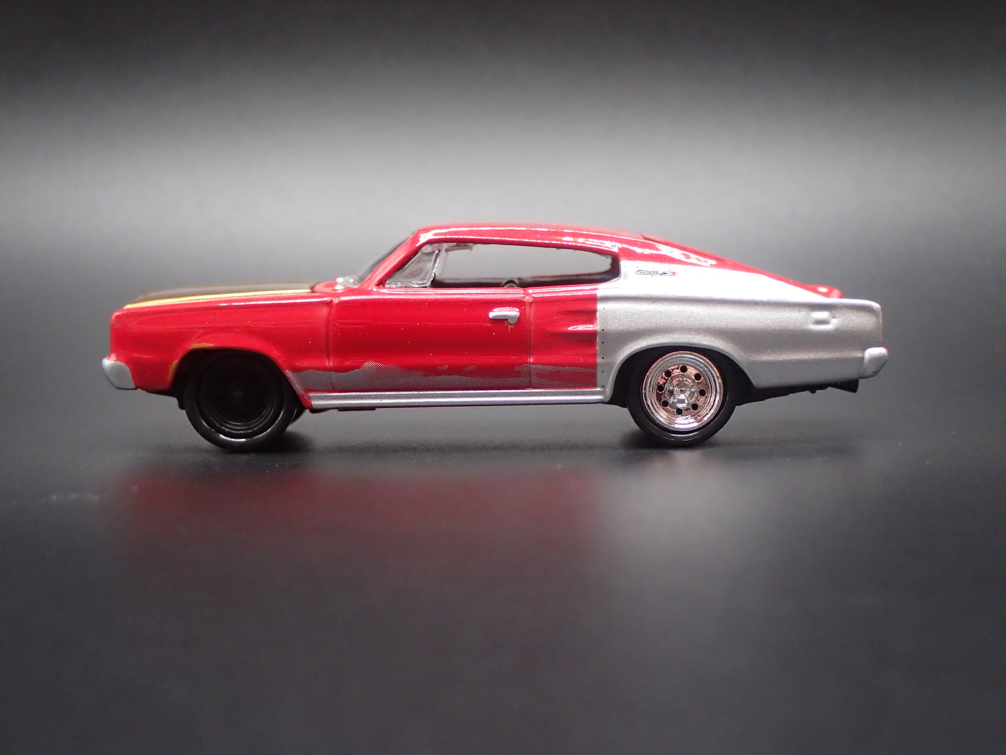1966 66 DODGE CHARGER PROJECT BARN FIND 1:64 SCALE DIORAMA DIECAST MODEL CAR