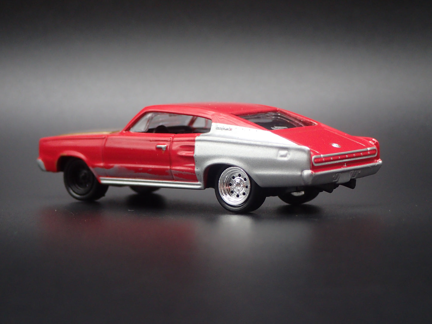 1966 66 DODGE CHARGER PROJECT BARN FIND 1:64 SCALE DIORAMA DIECAST MODEL CAR