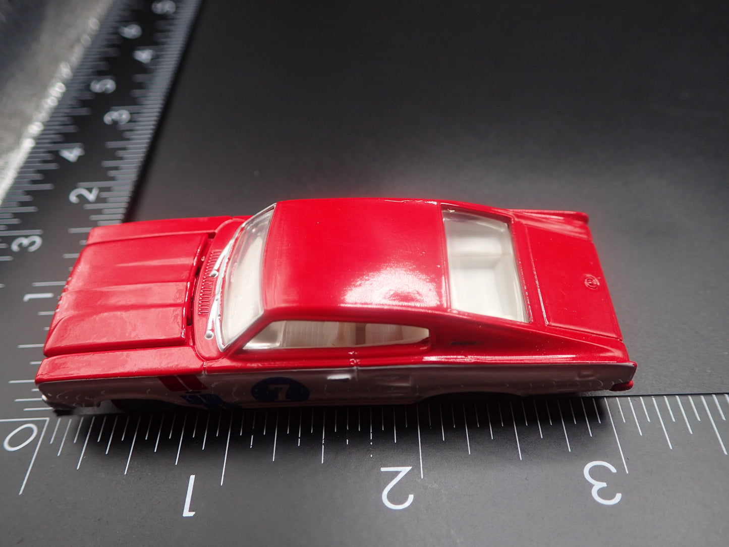 1966 66 DODGE CHARGER WHITE 1:64 SCALE COLLECTIBLE DIORAMA DIECAST MODEL CAR