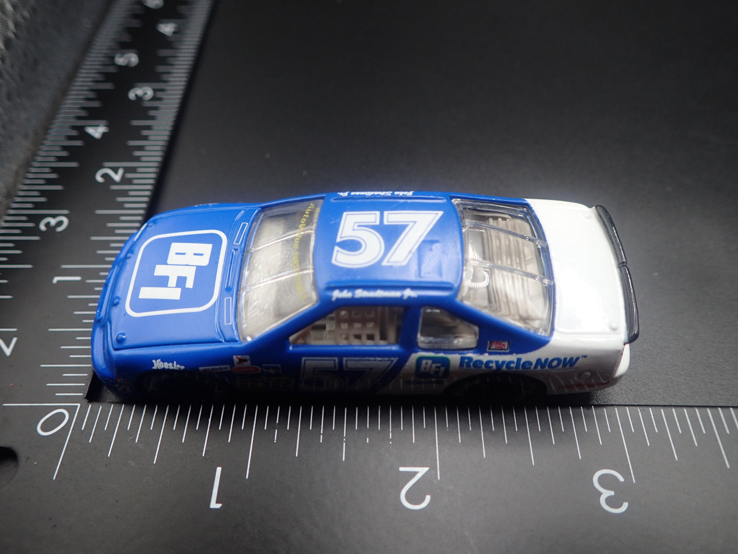 1997 97 FORD THUNDERBIRD ARCA 57 JOHN STRADTMAN JR  NASCAR 1:64 SCALE DIECAST CAR