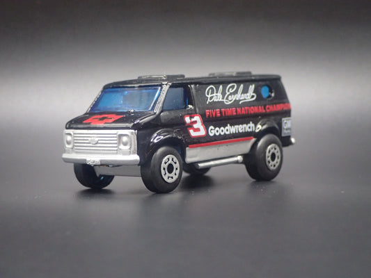 1971-1995 CHEVY CHEVROLET G20 VAN GOODWRENCH 3 EARNHARDT 1:64 SCALE DIECAST CAR