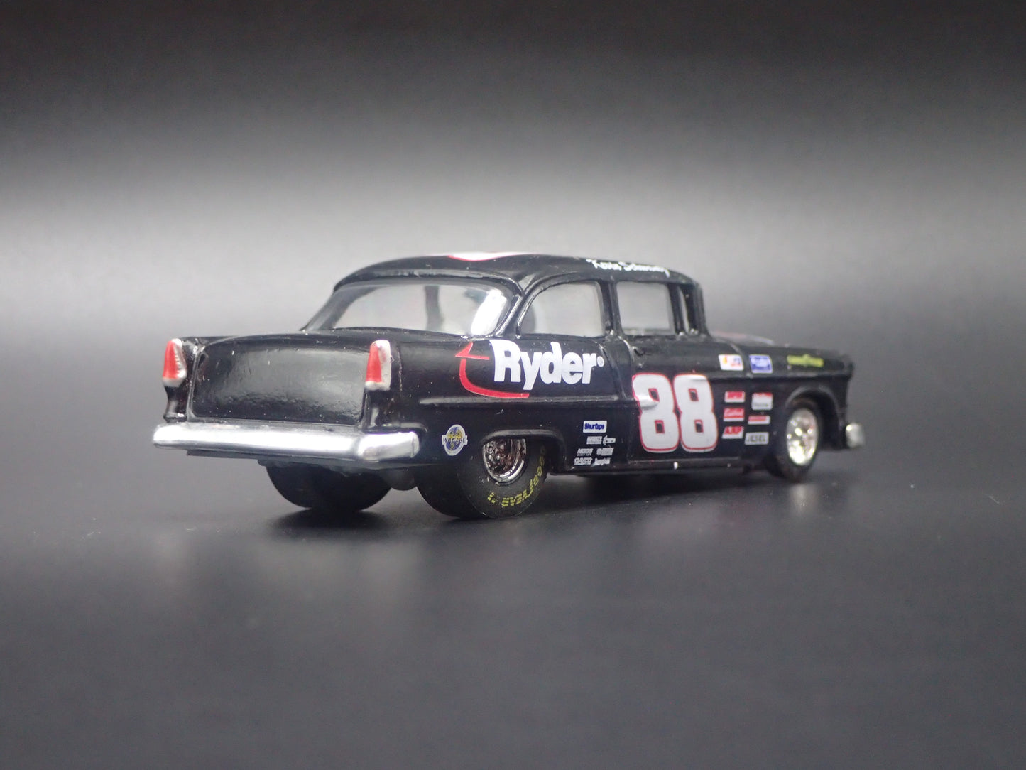 1955 CHEVY CHEVROLET BEL AIR POST 88 KEVIN SCHWANTZ NASCAR 1:64 SCALE DIECAST CAR