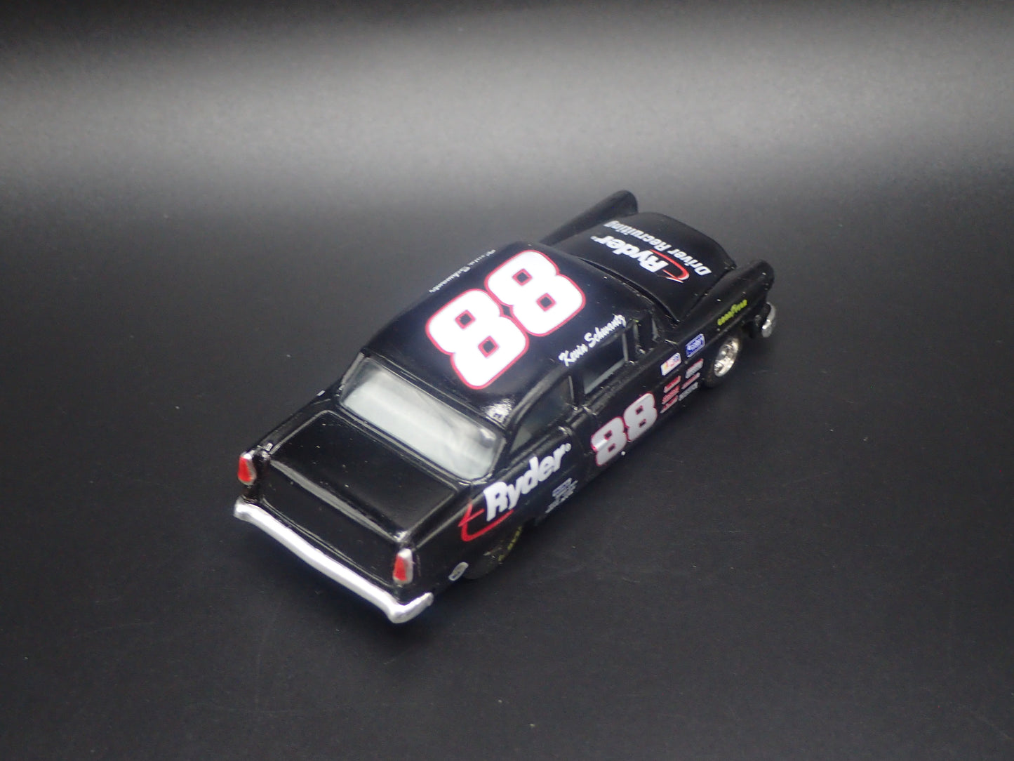 1955 CHEVY CHEVROLET BEL AIR POST 88 KEVIN SCHWANTZ NASCAR 1:64 SCALE DIECAST CAR