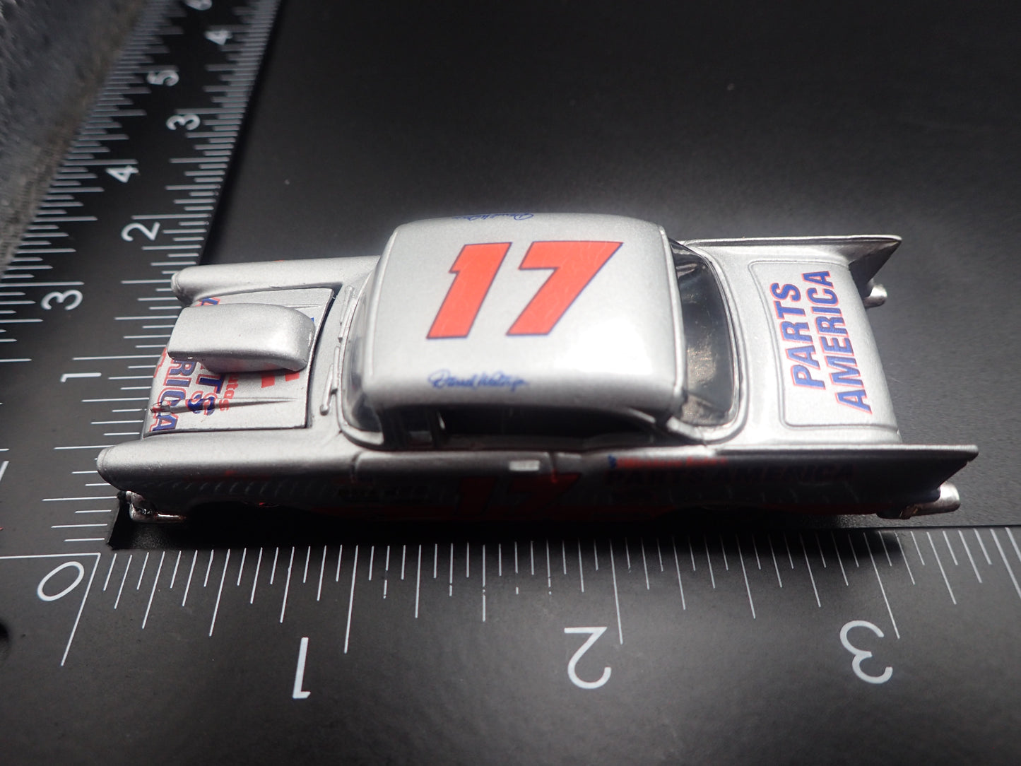 1957 CHEVY CHEVROLET BEL AIR 17 DARRELL WALTRIP NASCAR  1:64 SCALE DIECAST MODEL CAR