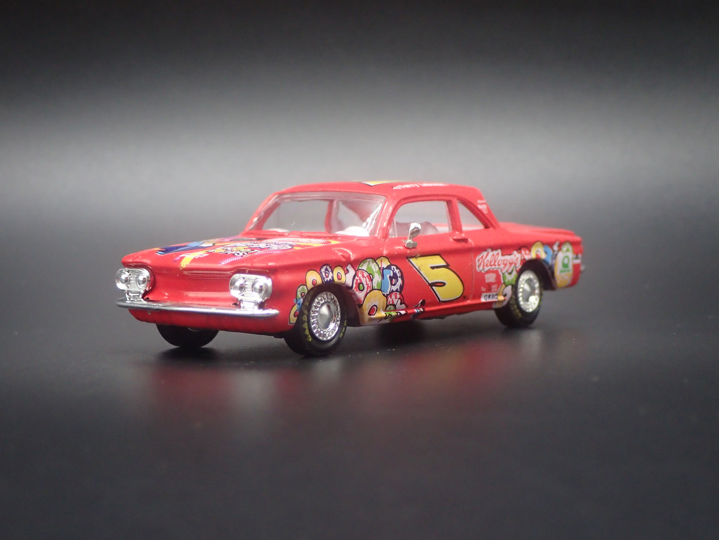 1960 60 CHEVY CHEVROLET CORVAIR 5 TERRY LABONTE NASCAR 1:64 SCALE DIECAST MODEL CAR