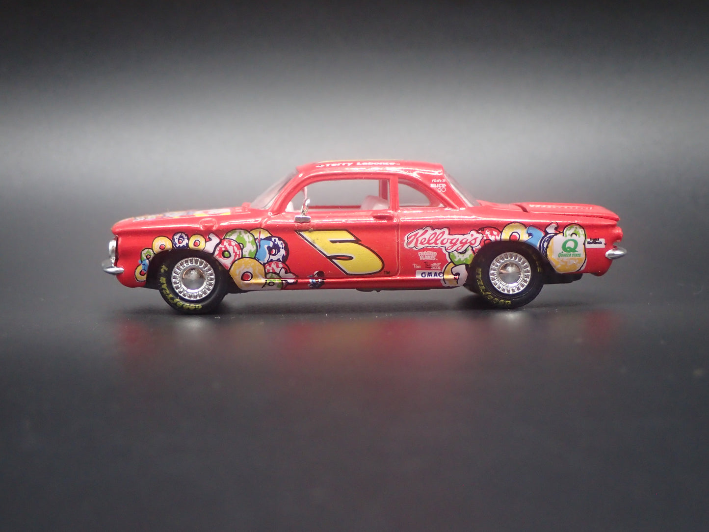 1960 60 CHEVY CHEVROLET CORVAIR 5 TERRY LABONTE NASCAR 1:64 SCALE DIECAST MODEL CAR