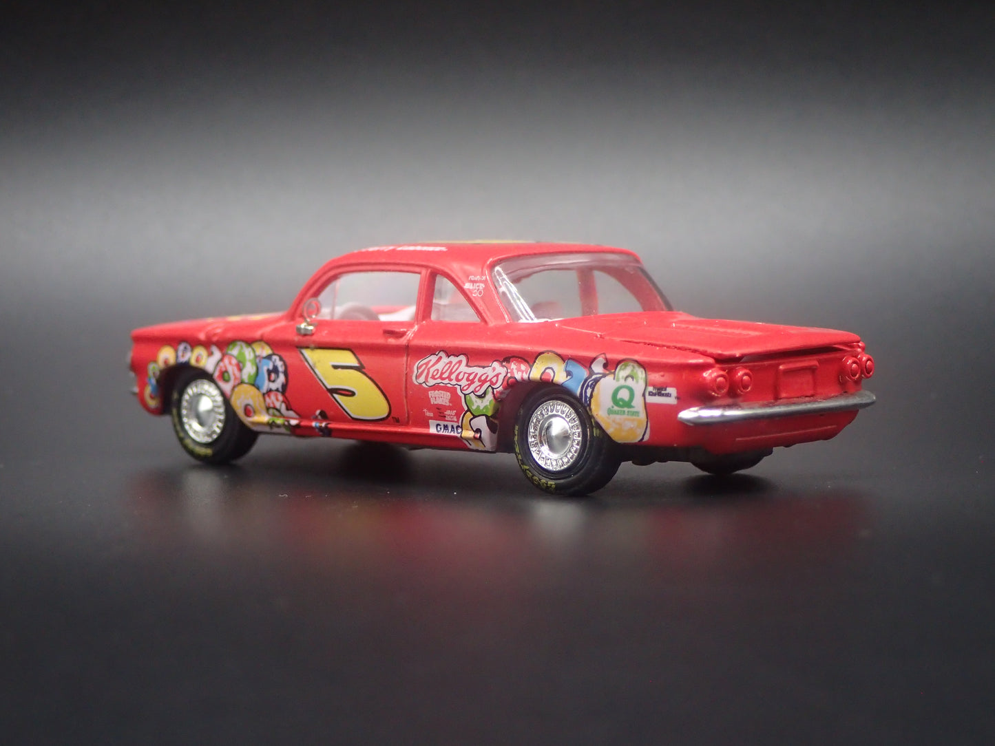 1960 60 CHEVY CHEVROLET CORVAIR 5 TERRY LABONTE NASCAR 1:64 SCALE DIECAST MODEL CAR