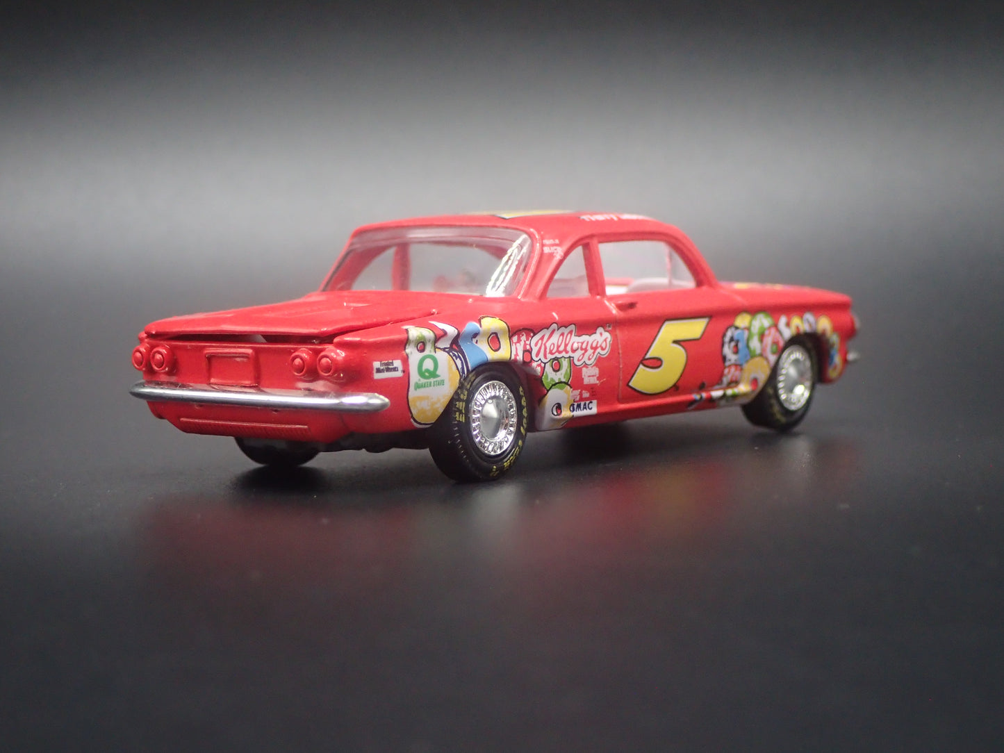 1960 60 CHEVY CHEVROLET CORVAIR 5 TERRY LABONTE NASCAR 1:64 SCALE DIECAST MODEL CAR