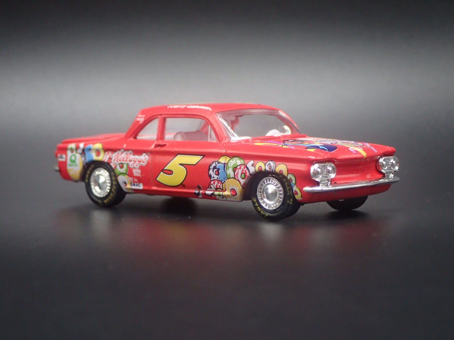1960 60 CHEVY CHEVROLET CORVAIR 5 TERRY LABONTE NASCAR 1:64 SCALE DIECAST MODEL CAR