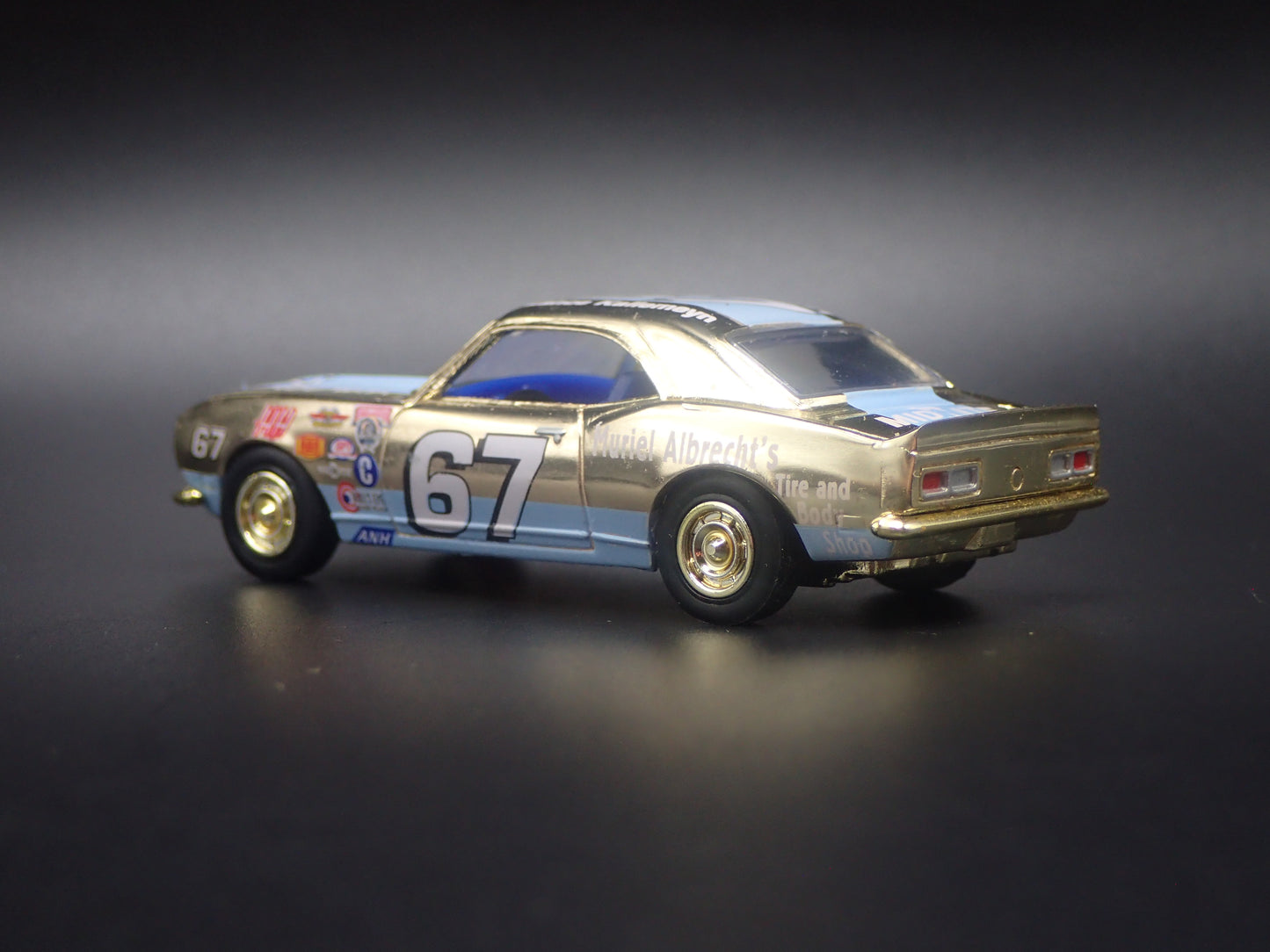 1968 68 CHEVY CHEVROLET CAMARO SS 67 LANCE KALLEMEYN NASCAR 1:64 SCALE DIECAST CAR