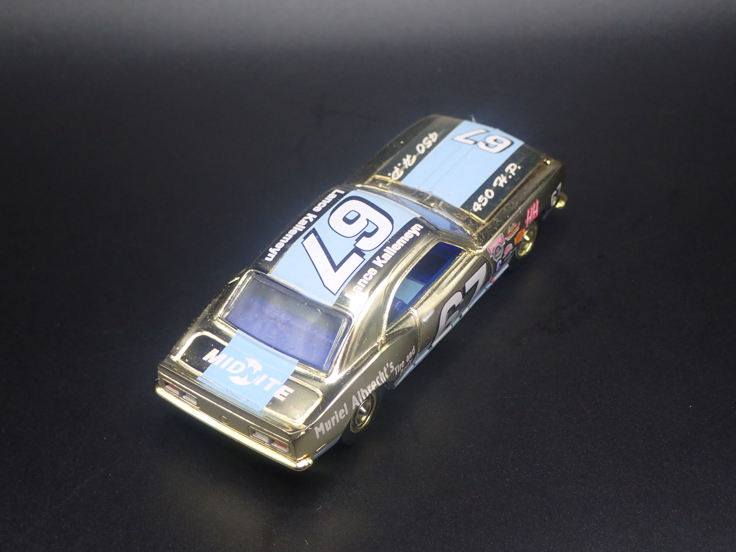 1968 68 CHEVY CHEVROLET CAMARO SS 67 LANCE KALLEMEYN NASCAR 1:64 SCALE DIECAST CAR