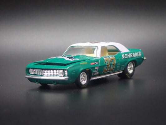 1969 CHEVROLET CHEVY CAMARO 33 KEN SCHRADER NASCAR 1:64 SCALE DIECAST CAR