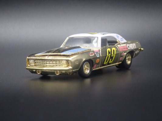 1969 CHEVROLET CHEVY CAMARO 69 BOB POLIVKA NASCAR 1:64 SCALE DIECAST CAR