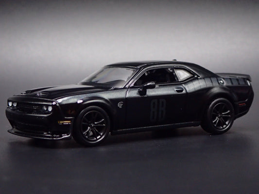 2011-2023 DODGE CHALLENGER SRT HELLCAT BLACK 1/64 SCALE DIECAST MODEL CAR