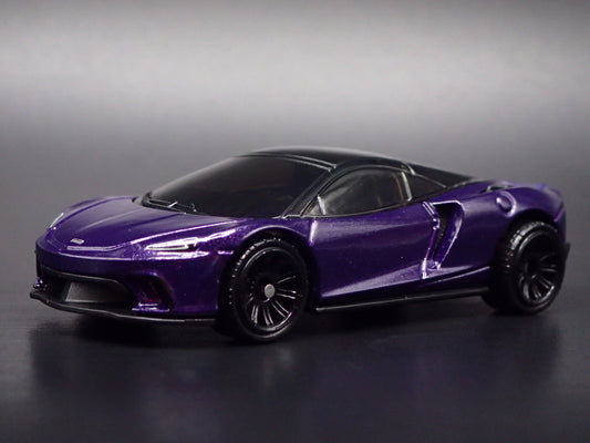 2024-2026 MCLAREN GTS PURPLE SUPER CAR 1:64 SCALE DIECAST MODEL CAR