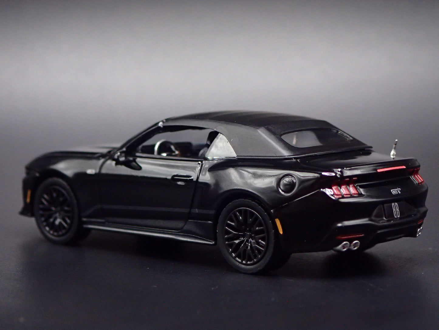 2024-2026 FORD MUSTANG GT CONVERTIBLE 1:64 SCALE COLLECTIBLE DIECAST MODEL CAR