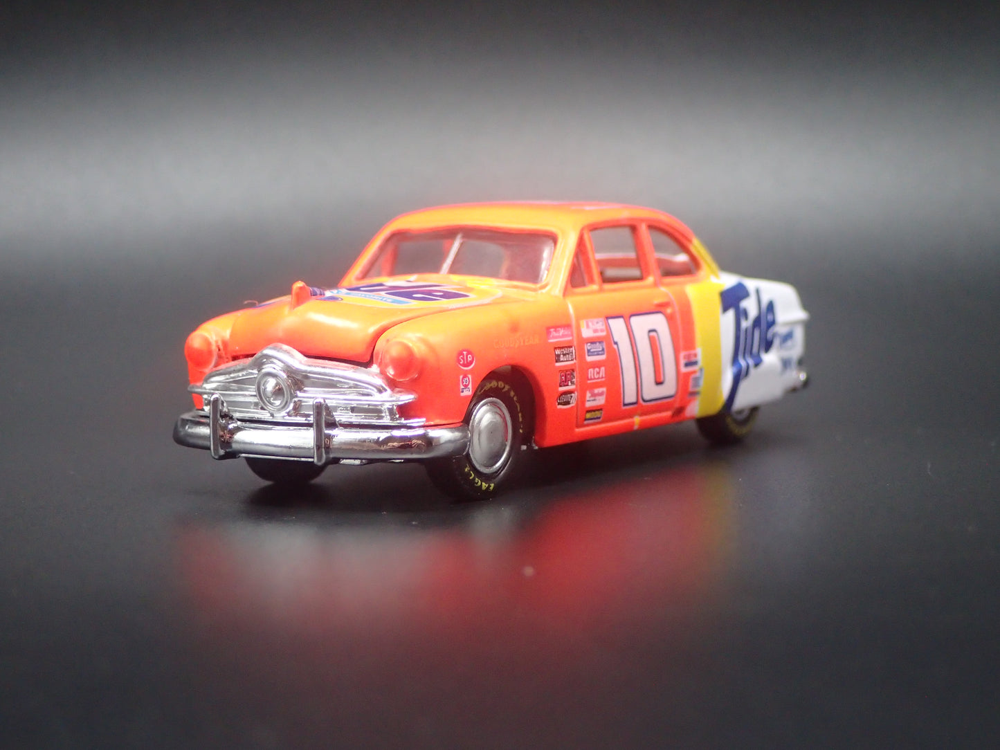 1949-1951 FORD COUPE SHOE BOX 10 RICKY RUDD NASCAR 1:64 SCALE DIECAST CAR