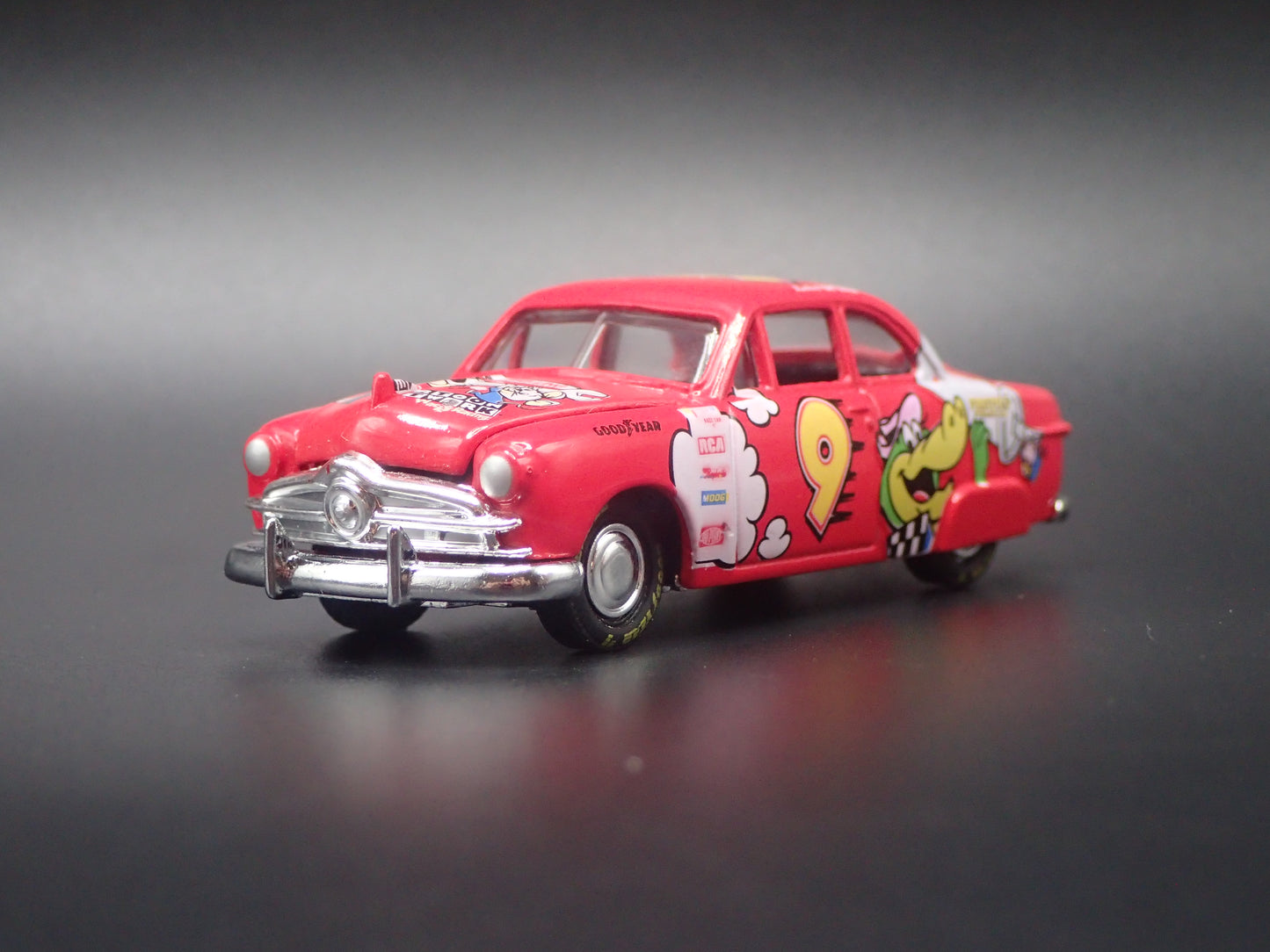 1949-1951 FORD COUPE SHOE BOX 9 LAKE SPEED NASCAR 1:64 SCALE DIECAST CAR
