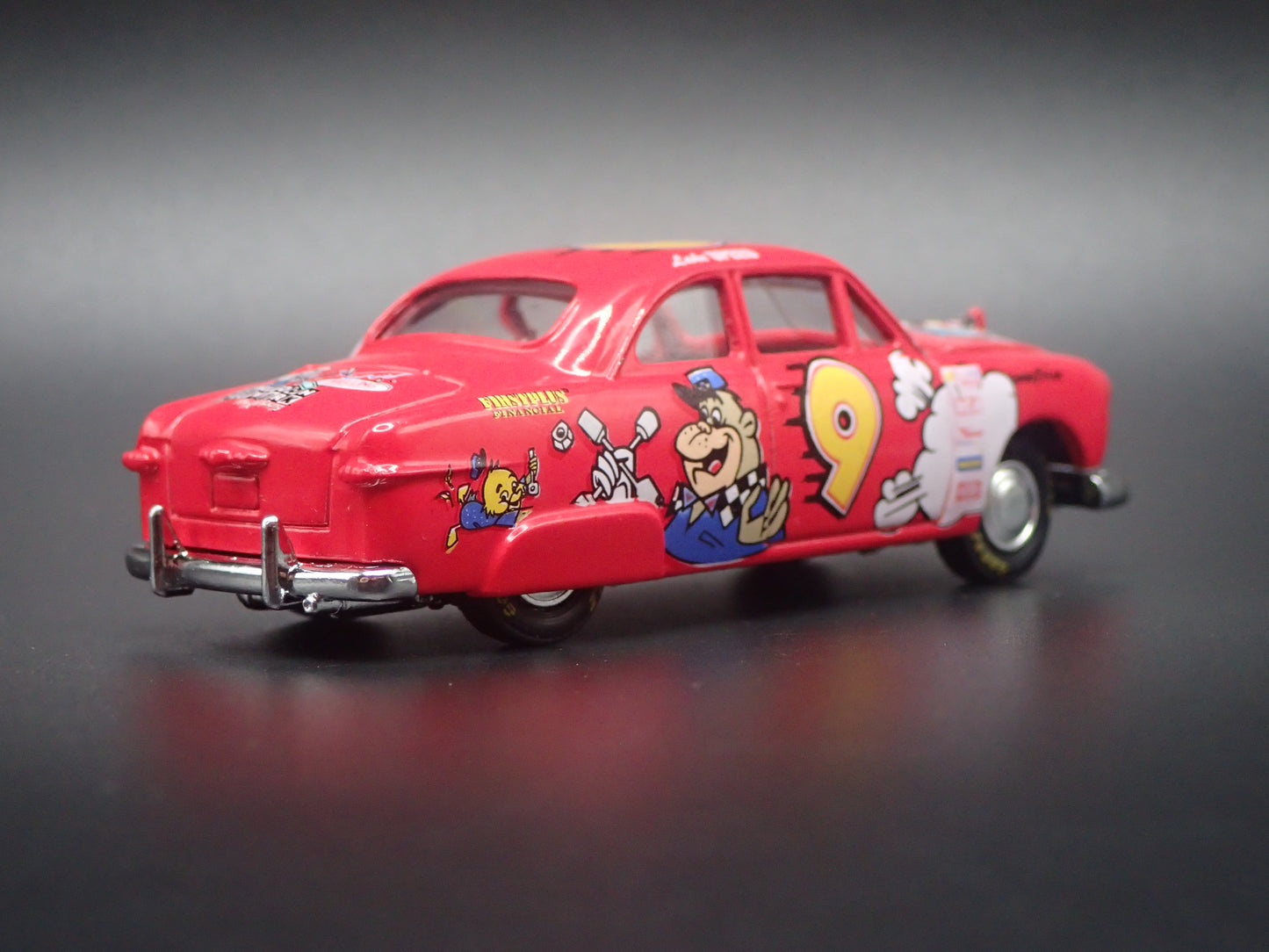 1949-1951 FORD COUPE SHOE BOX 9 LAKE SPEED NASCAR 1:64 SCALE DIECAST CAR