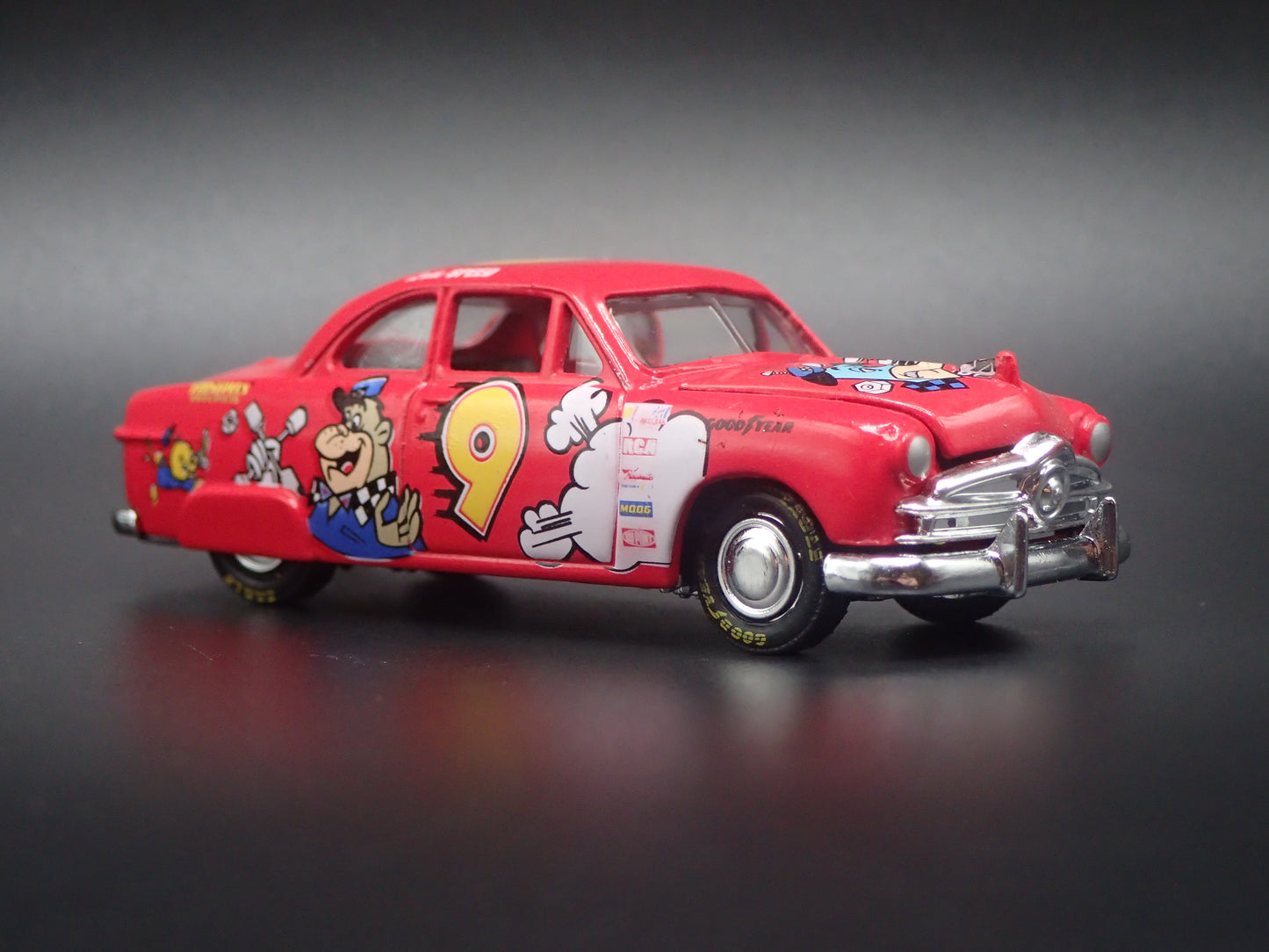 1949-1951 FORD COUPE SHOE BOX 9 LAKE SPEED NASCAR 1:64 SCALE DIECAST CAR