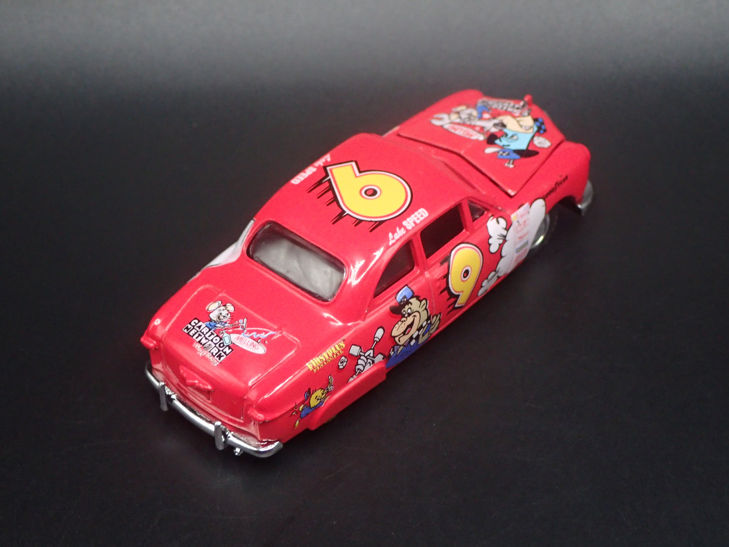 1949-1951 FORD COUPE SHOE BOX 9 LAKE SPEED NASCAR 1:64 SCALE DIECAST CAR