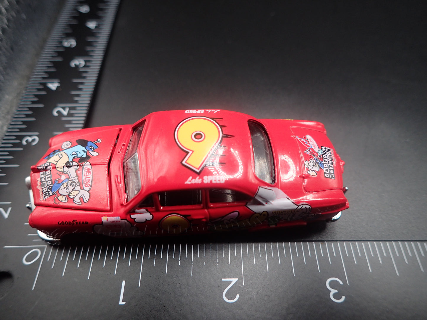 1949-1951 FORD COUPE SHOE BOX 9 LAKE SPEED NASCAR 1:64 SCALE DIECAST CAR