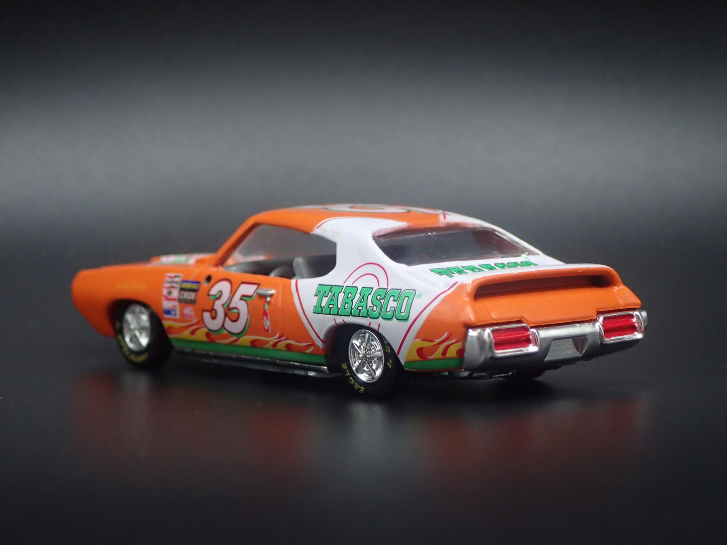 1969 69 PONTIAC GTO JUDGE 35 TODD BODINE TABASCO 1:64 SCALE DIECAST CAR