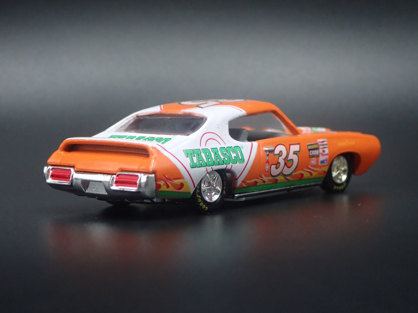 1969 69 PONTIAC GTO JUDGE 35 TODD BODINE TABASCO 1:64 SCALE DIECAST CAR