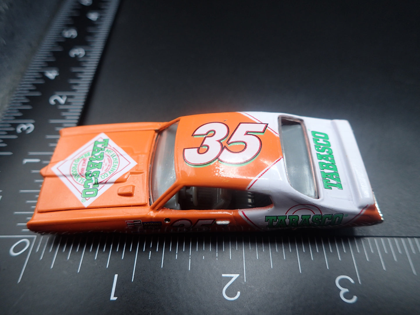 1969 69 PONTIAC GTO JUDGE 35 TODD BODINE TABASCO 1:64 SCALE DIECAST CAR