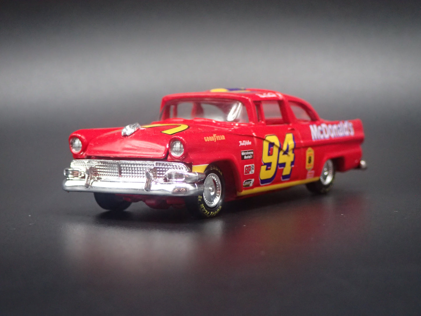 1956 56 FORD CROWN VICTORIA 94 BILL ELLOITT NASCAR 1:64 SCALE DIECAST CAR