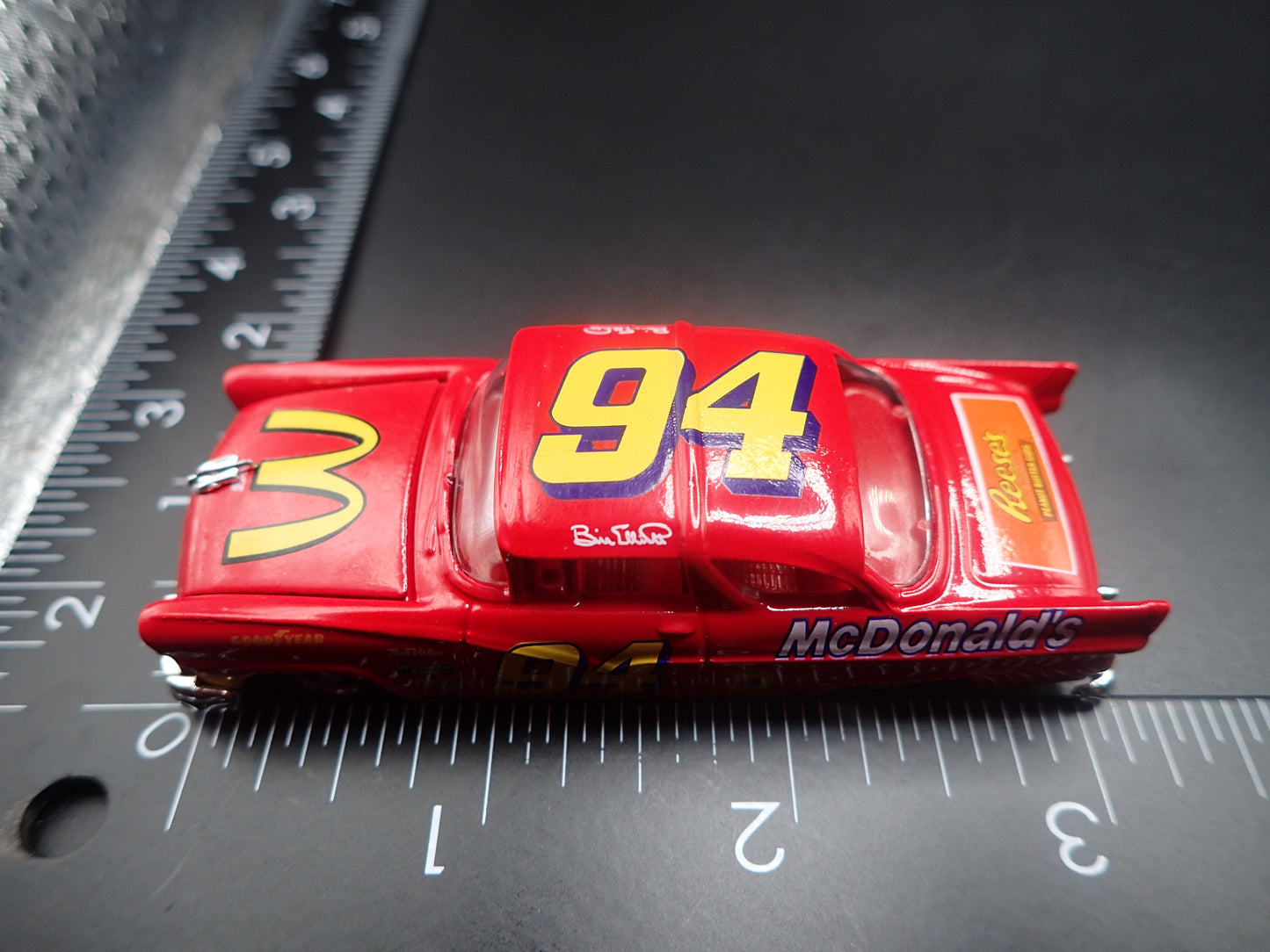 1956 56 FORD CROWN VICTORIA 94 BILL ELLOITT NASCAR 1:64 SCALE DIECAST CAR