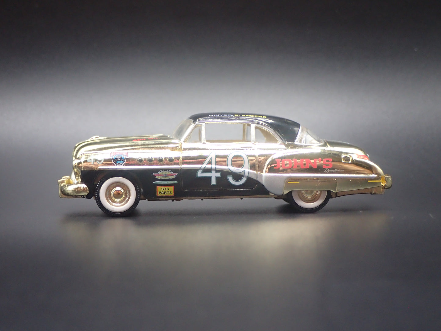 1949 49 BUICK RIVIERA 49 B ANDERS NASCAR 1:64 SCALE DIECAST MODEL CAR