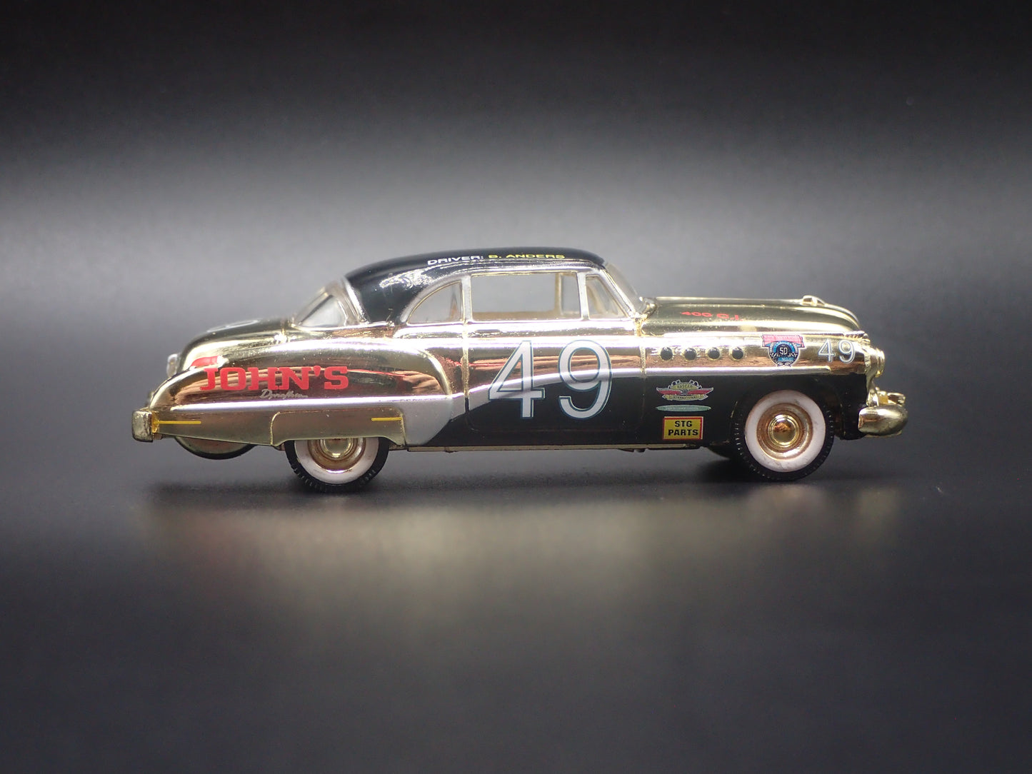 1949 49 BUICK RIVIERA 49 B ANDERS NASCAR 1:64 SCALE DIECAST MODEL CAR