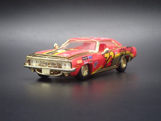 1970 70 PLYMOUTH CUDA 72 JEFF DODT NASCAR 1:64 SCALE DIECAST MODEL CAR