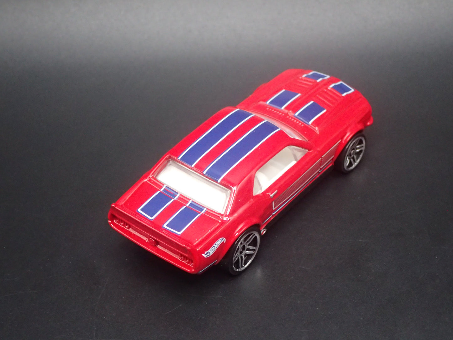 1967 67 FORD MUSTANG COUPE RED 1:64 SCALE COLLECTIBLE DIECAST MODEL CAR